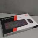 Redragon S101M-KS Gaming Keyboard and Mouse Wireless with Tri-Mode, RGB Keyboard and 4800 DPI Gaming Mouse, 10 Independent Multimedia Keys for Wins, PC, Computer, Wireless S101 Ideal for Gamer (Black)