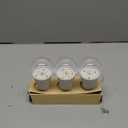 Grow Light Bulbs for Indoor Plants Full Spectrum,E26 A19 Grow LED Lamp Bulb 10W with Balanced Spectrum 5000K Red Blue for Seeds Greens Laboratory, School, Greenhouse, Indore Garden, Hydroponic,3Pack