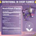 Jasmali Butterfly Pea Flower Tea - 60 Tea Bags, Herbal Tea, Vacuum Sealed for Freshness, Sourced from Thailand, Caffeine Free, Gluten Free, Vegan, Plant-Based, Blue Pea Flower Tea