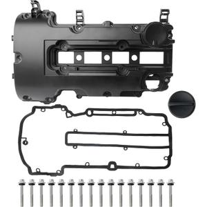 Upgraded Aluminum Valve Cover with Gasket, Bolts & Oil Filler Cap Compatible with 2011-2020 Chevy Cruze Sonic Trax Volt Cadillac ELR Buick Encore 1.4L Turbo Replace 55573746 25198498 264-968 25198874