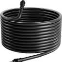 Starlink Mini Cable 32.8FT, 16AWG Replacement Starlink DC Power Cable Starlink Mini Accessories, Starlink Power Cord Barrel Jack 5A Charging Cord Waterproof Outdoor
