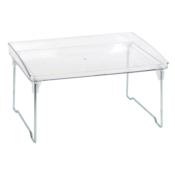 YBM Home 1-Shelf Foldable Countertop ​Cabinet Shelf Organizer