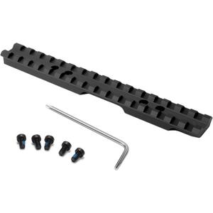 Picatinny Rail Mount for Ruger American Rimfire Rifles | Compatible with 22LR, 22WMR, 17HMR | 17-Slot Optics Rail