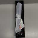 Upgraded Ionic Hair Straightener Brush, Straightening Comb for Women with 9 Temp Settings, LED Display, Fast Heating (250F-410F), Dual Voltage,Blue