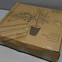 Zakkart Cat Window Perch - 100% Metal Supported from Below - Comes with Warm Spacious Pet Bed - Cat Window Hammock for Large Cats & Kittens - for Sunbathing, Napping & Overlooking (White)