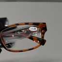 MODFANS 4 Pack Plastic Frame Spring Hinges Reading Glasses Vintage Quality Comfort for Men and Women +1.00