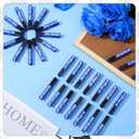 Kigeli 30 Pcs Spirit Clips Cheer Pins Cheerleader Gifts Clothes Pins for Backpacks Competition Glittered for Team Cheer Gifts Stuff Supplies Party Favors Accessories Bulk(Blue,Shiny)