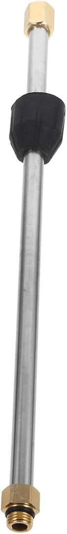 Pressure Washer Extension Wand Kit Stainless Steel Spray Lance Attachment for Gutter Cleaning Car Washing and Home Maintenance Long Reach Design