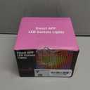 High Pixel Smart Curtain Lights - LED Pioneering App Controlled Color Changing American Flag Light Outdoor Indoor for Christmas, Halloween, Shop, Bar, IP65 Waterproof 6.58x6.58Ft