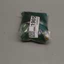 Emerald Green and Gold Balloons Arch Kit, Double Stuffed Dark Hunter Forest Green Pearl Sand White Metallic Gold Balloons for Jungle Wedding Birthday Graduation Party St. Patrick's Day Decorations, Green White Gold