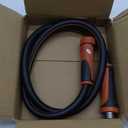 Giraffe Tools Garden Leader Hose 5/8 inch x 5ft, Short Water Hose Heavy Duty, Flexible, Lightweight Hybrid Hose with Swivel Handle, Male to Female Fittings