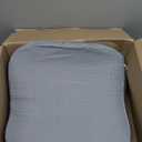 Adult Car Booster Seat Cushion, Car Seat Driver Height Boost Mat Memory Foam Car Seat Cushions Pad Improve Driving View Non-Slip 3D Office Chair Cushion Pressure Relief (Grey) (16x16x3.94in)