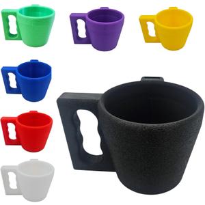 Ice Cream Pint Holder  Fits Standard Pints  Dual Spoon Sockets  Keeps Hands Warm  Fun Unique Designs with Vibrant Colors  Reusable Ice Cream Sleeve - Ramen Noodle Holder (Black)