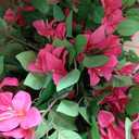 Artificial Bougainvillea Tree -5FT Faux Bougainvillea Tree with Realistic Flowers, Tall Fake Flower Tree for Indoor or Outdoor Decor, Silk Floral Plant for Living Room, Porch, Garden (Pink)