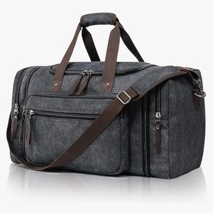 Canvas Duffle Bag for Travel 45L Duffel Overnight Weekender Bag