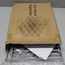 AIYAKA Can Rack Organizer, 3 Tier Stackable Can Storage Dispenser,for Food Storage, Kitchen Cabinets or Pantry, Storage for 36 Cans, Silver