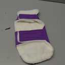 Malier Dog Winter Coat, Windproof Dog Cold Weather Coats with Real Pocket, Winter Extra Warm Pet Coat Fleece Jacket Reflective Clothes for Small Medium Large Dogs and Puppy (Purple, X-Small)