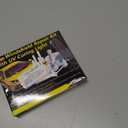 CLAMPER Windshield Repair Kit, Windshield Crack Repair Kit 4 Pcs, Windscreen Repair Kit with Enhanced Injection Head Suction Cup UV Curing Light, Windshield Chip Repair Kit for Bulls-Eye (Yellow)