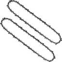 2PC 12 Inch Chainsaw Chain for SKIL TH1200C-11 / TH1200C Chainsaw - 1/4" | 12" Replacement Chain for Skil TH1200C / TH1200C-11 Chainsaw - SCN1204