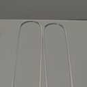 2 Pack U-Shaped Clear Acrylic Trellis for Indoor Plants, Small Plant Trellis for Potted Plants Climbing Plants, Plant Support Hoya Trellis for Vine Ivy Hoya Indoor Outdoor (Medium)