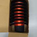 8 Pieces Snowman Hats for Crafts Black Felt Mini Top Hats with Red Ribbon Christmas Party Decor for Snowman Doll Craft DIY