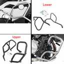 Highway Crash Bars Engine Guard Replacement for BMW F750GS F850GS F750 GS F850 GS 2018-2023 F800GS F900GS 2024 2025(Upper and Lower)