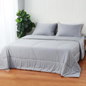 Bamboo Viscose Summer Comforter/Blanket King Size- Ultra Soft & Breathable Comfort - Perfect Medium Weight for Snuggling Without Overheating - Stay Cool & Cozy All Night