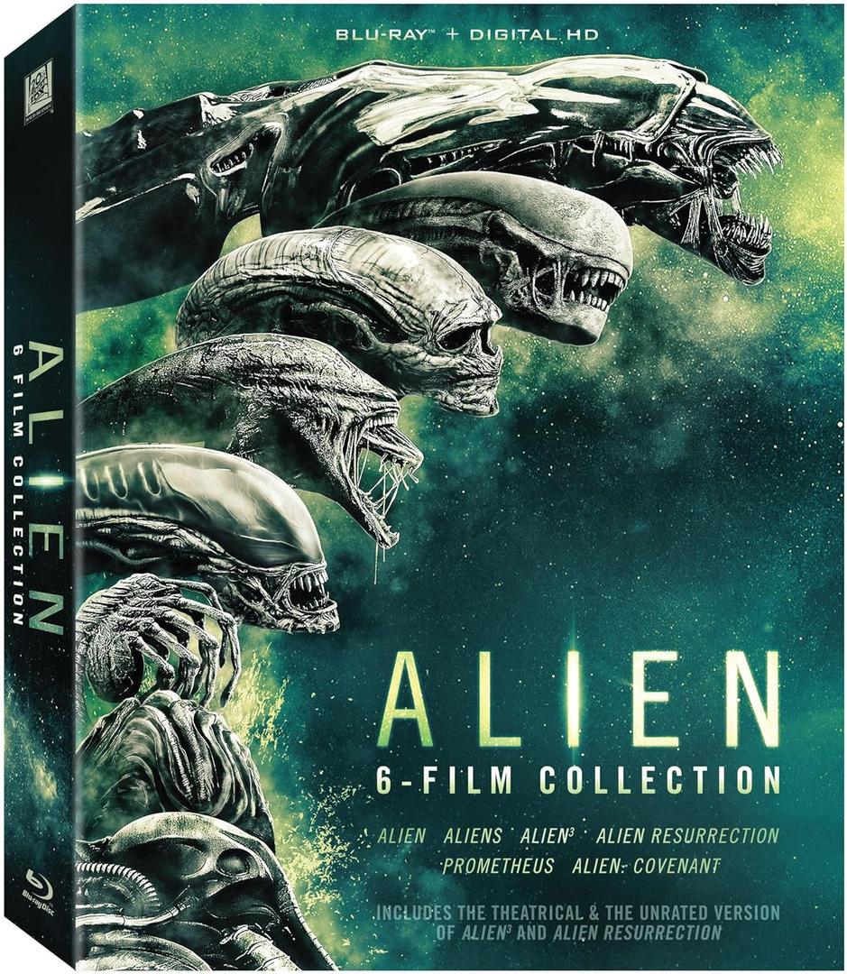 Alien 6-film Collection [bd + Dhd], Blu-Ray