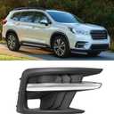 TTCR-II Compatible with 2019-2022 Subaru Ascent Front Bumper Fog Light Cover SU1039134 57731XC08A, for 2019-2022 Subaru Ascent Fog Lamp Bezel Crome Trim Right Passenger Side Replacement