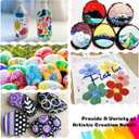 60 Colors Dual Tip Acrylic Paint Pens Markers, Double Tip Premium Acrylic Markers for Wood, Rock Painting, Glass, Canvas, Stone, DIY Crafts Making Art Supplies