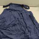Agnes Orinda Plus Size Corduroy Pinafore Dress for Women Pleated Adjustable Strap Suspender Skirt Overall Dress 1X Dark Blue