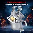 Carburetor for EZGO Kawasaki Engine RXV 2008,Gas Golf Carts TXT 2010-2015,EZ-GO Valor 2010-2014 with Fuel Pump,Carb Repalce OEM # 808656 602061 72873G01