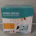 Sewing Machine, Mini Sewing Machine for Beginner with Eco-Friendly Material, Dual Speed Portable Sewing Machines with Extension Table, Light - Easy to Use, Best Gift for Kids and Women