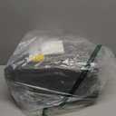 ULTCOVER 600D Tough Canvas Heavy Duty Rectangular Patio Table and Chair Cover - Waterproof Outdoor General Purpose Furniture Covers 136 x 74 inch, Black