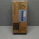 QEEIG Bathroom Floating Shelves for Wall - 15.7" Wall Mounted Shelf Over Toilet Farmhouse Home Decor Display Bookshelf Small 15.7 x 6.7 inch Set of 2, Rustic Brown (008-40BN)