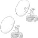 17mm Flange Compatible with Spectra S1 S2 9 Plus Synergy Gold Breastpump Replacement to Spectra Pump Parts and Spectra Flange; Not Original; Replaces Spectra Shield