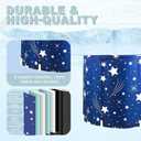 STARBRILLIANT Portable Foldable Bathtub, Collapsible Adult Bath Tub for Hot SPA and Ice Bath, Space-Saving Storage, Durable PVC Material (Starry Sky B, 27inch)