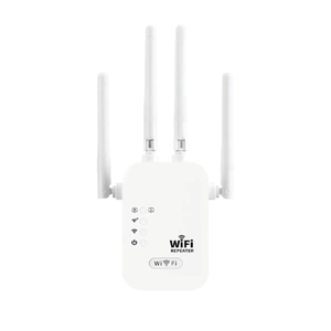 WiFi Range Extender WiFi Booster AC WLAN Extender 1200Mbps Internet Repeater with 4 External Antennas Internet Signal Amplifier Dual Band 2.4GHz and 5GHz Tp Link Hotspot Amplifier Device 1000 Ft.