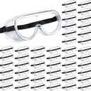 Safety Goggles Anti Fog Lab Goggles Clear Protective Eye Goggles Adjustable Safety Goggles for Chemistry Lab Mowing