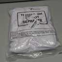 Tegeme 1 Pack 32 x 43 Inch Round Spandex Cocktail Tablecloths with Skirt Cocktail Round Table Cover Spandex Stretch Tablecloth for Fitted High Top Table Bar Wedding Party Banquet (White)