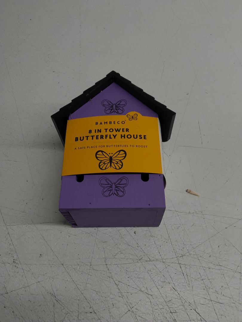 Bambeco 8 In Tower Butterfly House, Purple