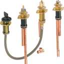 Delta Faucet Roman Tub Rough-In Valve for Delta 2-Handle Roman Tub Bath Faucets with Hand Showers R4707