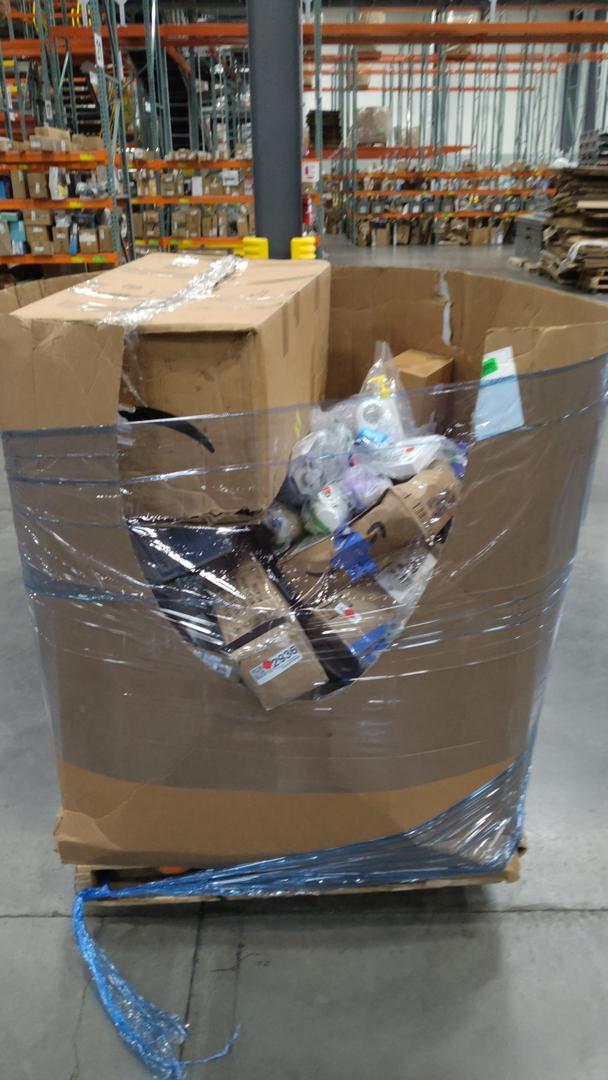Pallet of salvaged items