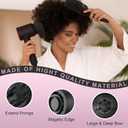 360 Rotating Magnetic Hair Diffuser Attachment, Compatible with Dyson Supersonic Hair Dryer HD01 HD02 HD03 HD04 HD08 HD15