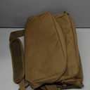 DSLEAF Tactical Gun Range Bag for 4 Handguns, Pistol Shooting Range Bag with 6X Magazine Slots and Extra Pockets for Ammo and Essentials (Khaki)