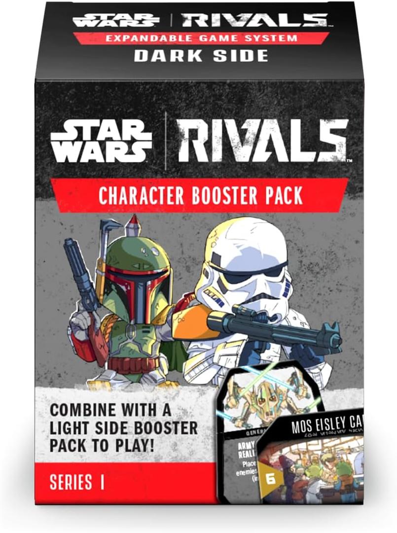 Funko Star Wars Rivals Expandable Game System for 2 Players Ages 7 and Up - Dark Side Character Pack - Series 1