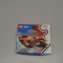 LEGO City F1 Driver with McLaren Race Car Toy - Model Car Building Toy Kit for Kids, Boys and Girls, Ages 6+ - F1 Collectible for Fans - with a Driver Minifigure - Gift Idea for Birthdays - 60442