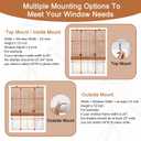 Cordless Bamboo Blinds, Bamboo Roll Up Window Shades for Indoor Outdoor Patio, Home and Garden (30''W x 72''H)
