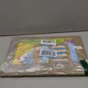Teacher Created Resources Burlap 10 Pocket File Storage Pocket Chart (14" x 58") - 20840