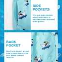 3 x SURF CUZ Boys Swim Trunks Toddler Swim Shorts UPF 50+ Bathing Suit for Boy Swimsuit Quick Dry Mesh Beach Boardshorts Swimwear (10-12 Years, Skateboard Dog)